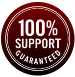 100% Support Guaranteed