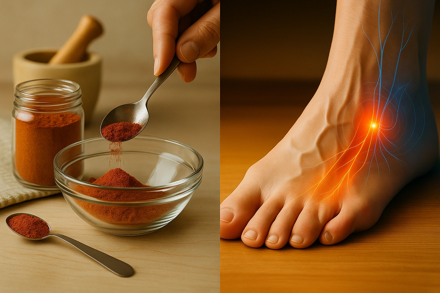 Renowned doctor explaining the 9-Second Ice & Pepper Ritual for nerve relief