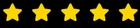 5 stars rating