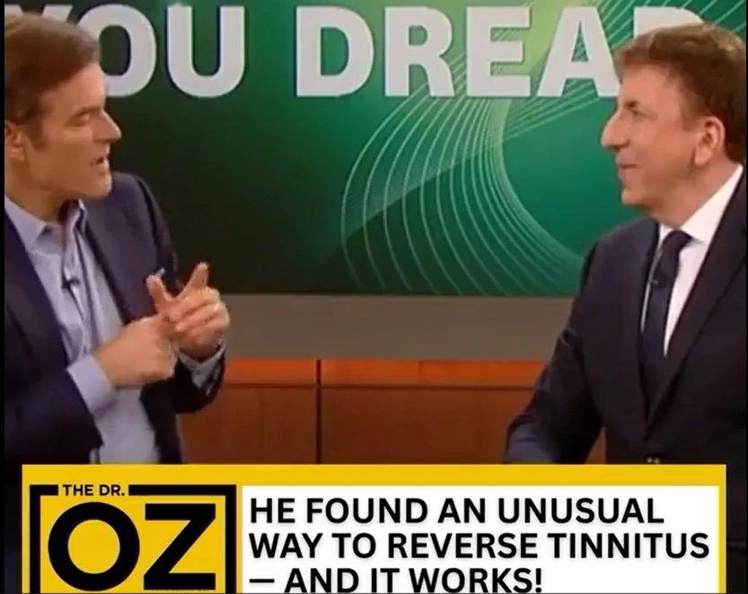 Short presentation: Dr. Oz reveals the 3-Step At-Home Method that helps quiet relentless ear ringing and buzzing